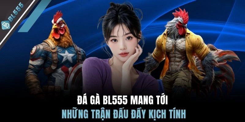 Đá gà BL555 mang tới những trận đấu đầy kịch tính