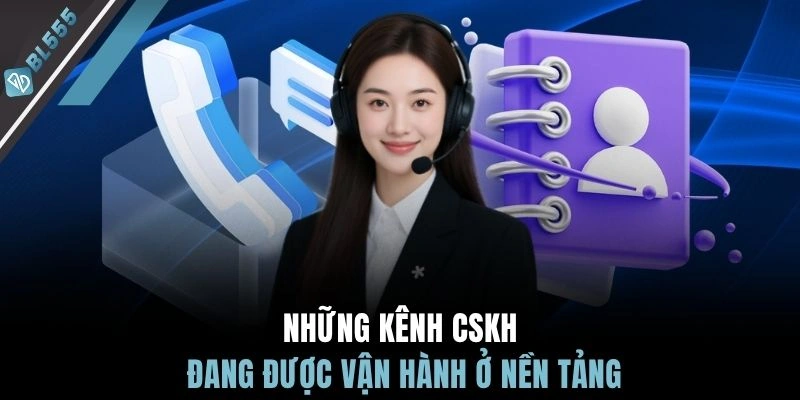 Những kênh CSKH đang được vận hành ở nền tảng